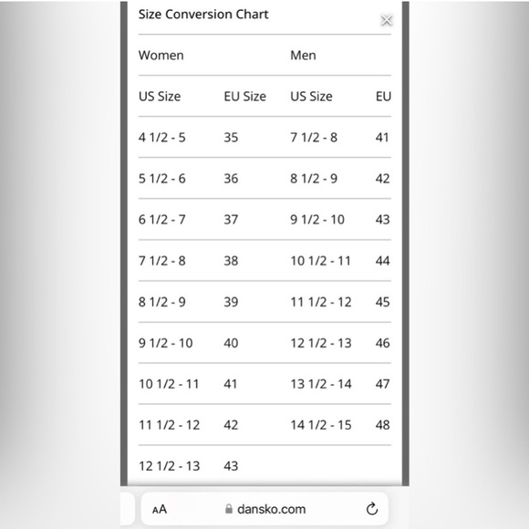 Dansko Sonja Black Cabrio Mule Size EU 37/6.5-7 US
Clogs - Picture 16 of 16